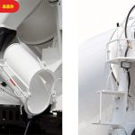 Xe bồn trộn bê tông 7 khối Daewoo K4MVF nhập khẩu nguyên chiếc